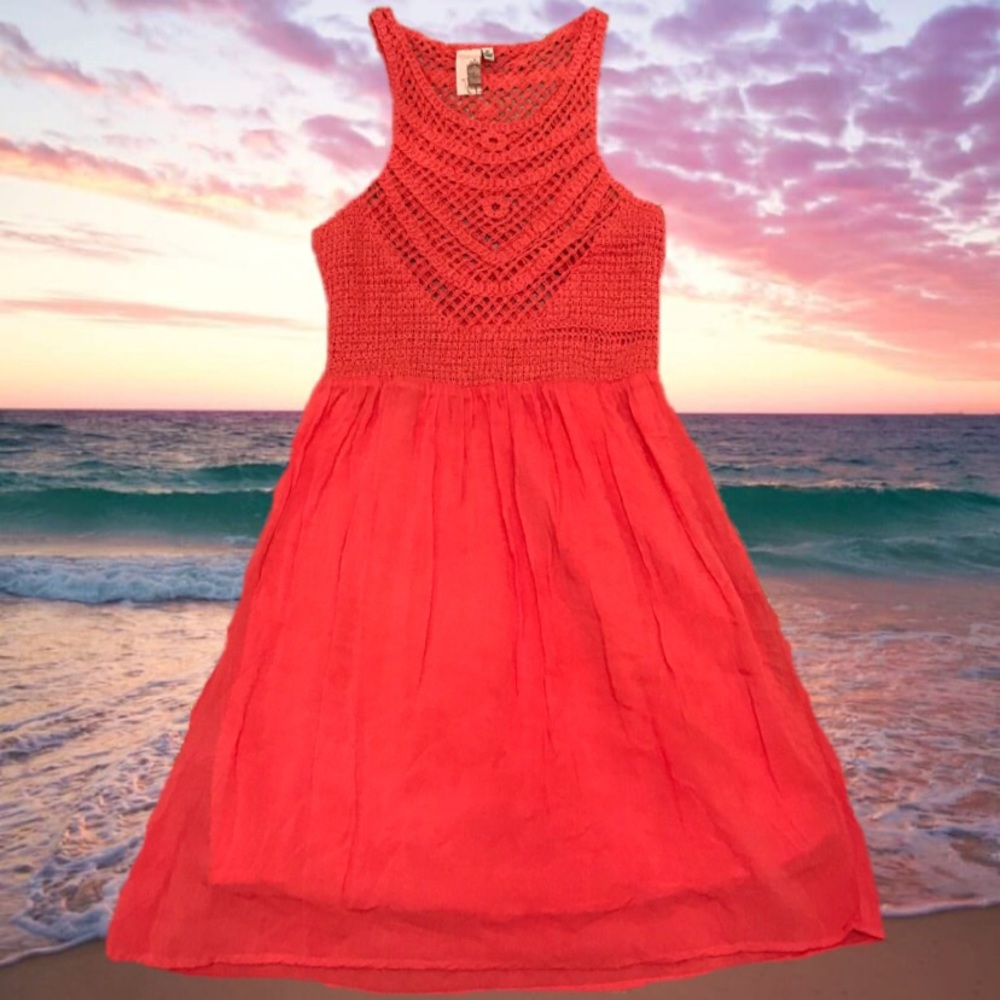 Crochet top dress size, M